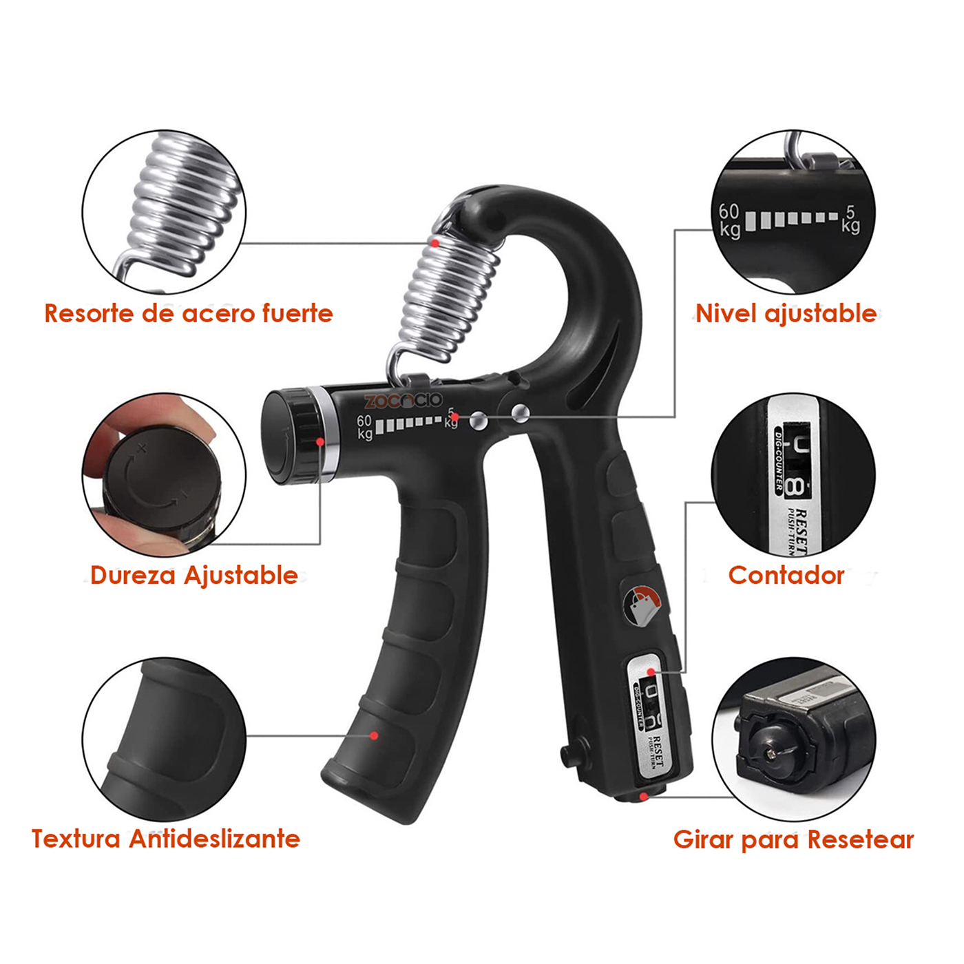 Miniatura 3 de Kit Fortalecedor De Muñeca Brazo Y Anteb